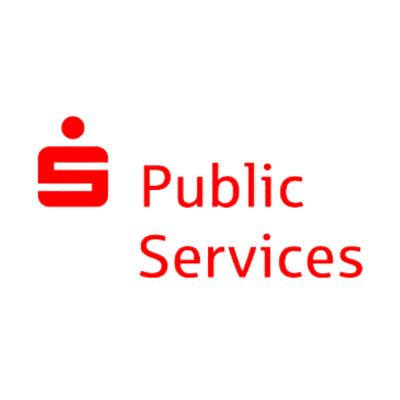 Logo Sparkasse Public Services, Kundenreferenz plusserver
