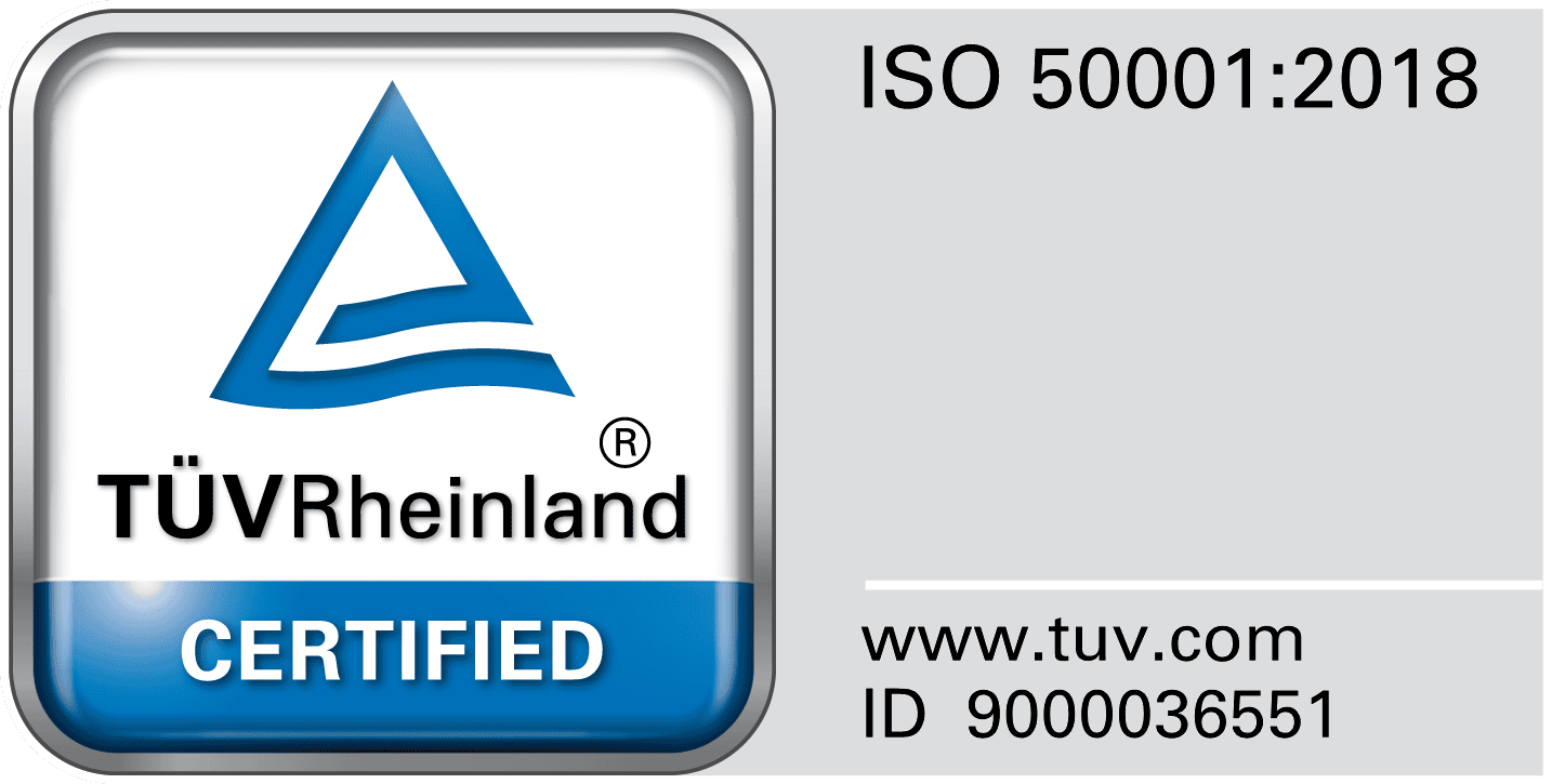 TÜV Rheinland-ISO 50001-plusserver